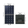 100W Portable Flexible Solar Outdoor Power Panel